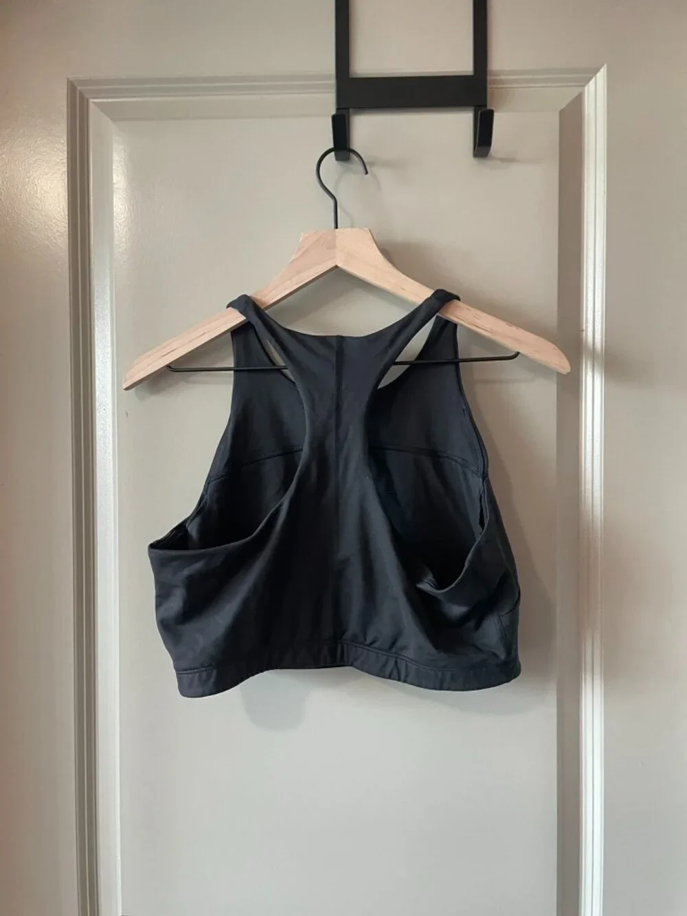 Outdoor Voices Tech Sweat Crop Top Black XL